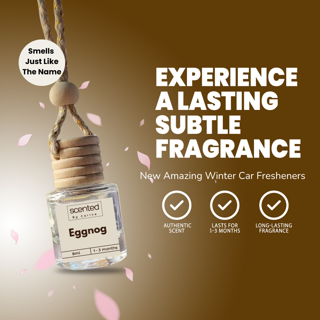 Winter Holiday Scented Car Fresheners