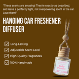 Baby Powder-Car Diffuser-Scented by Carine Car Air Freshener Diffuser
