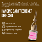 Bubblegum-Car Diffuser-Scented by Carine Car Air Freshener Diffuser