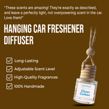 Clean Cotton-Car Diffuser-Scented by Carine Car Air Freshener Diffuser