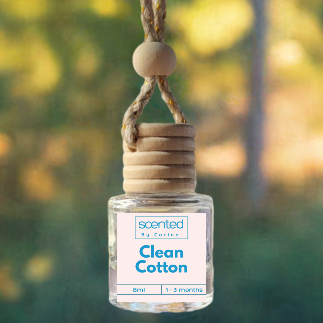 Clean Cotton-Car Diffuser-Scented by Carine Car Air Freshener Diffuser