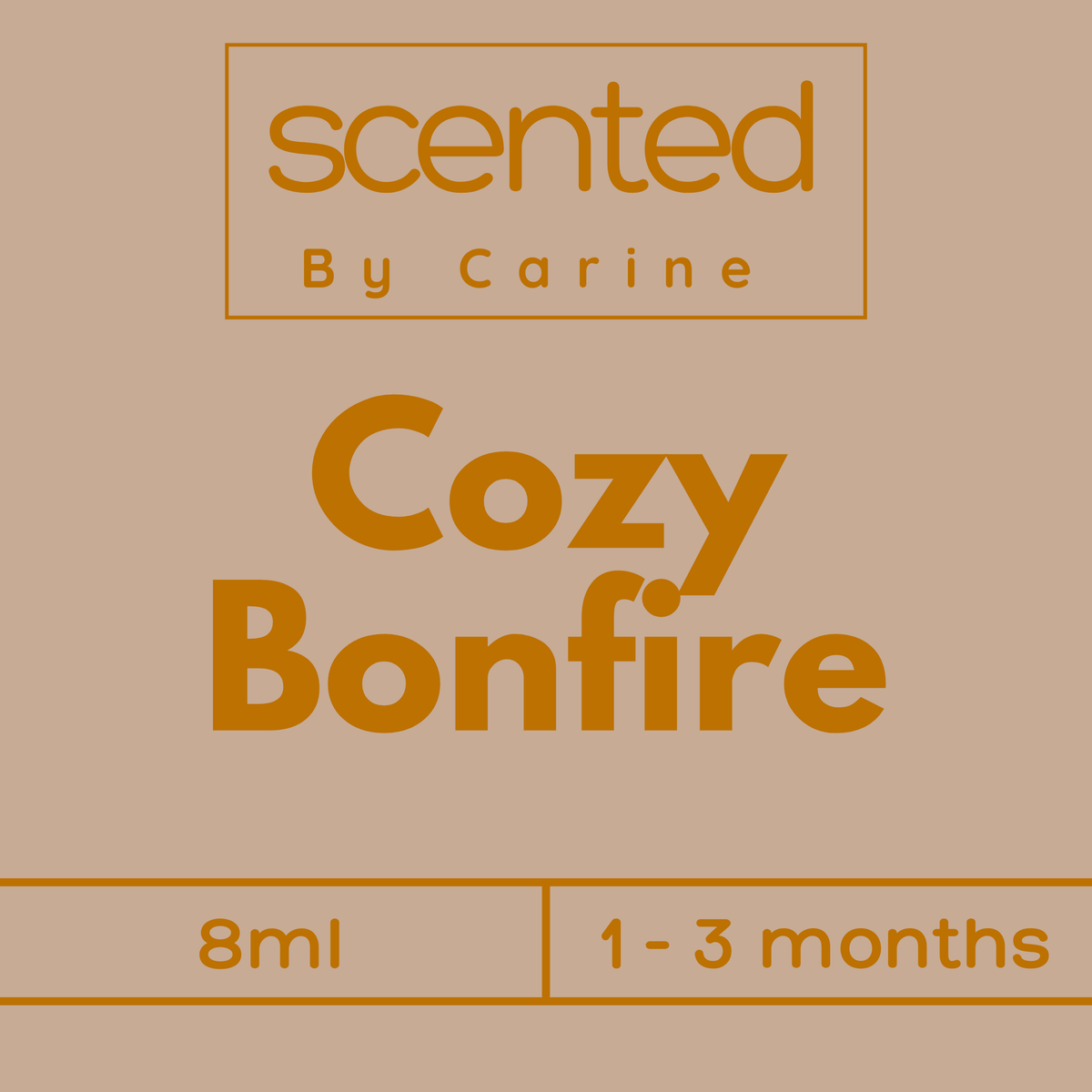Cozy Bonfire-Car Diffuser-Scented by Carine Car Air Freshener Diffuser