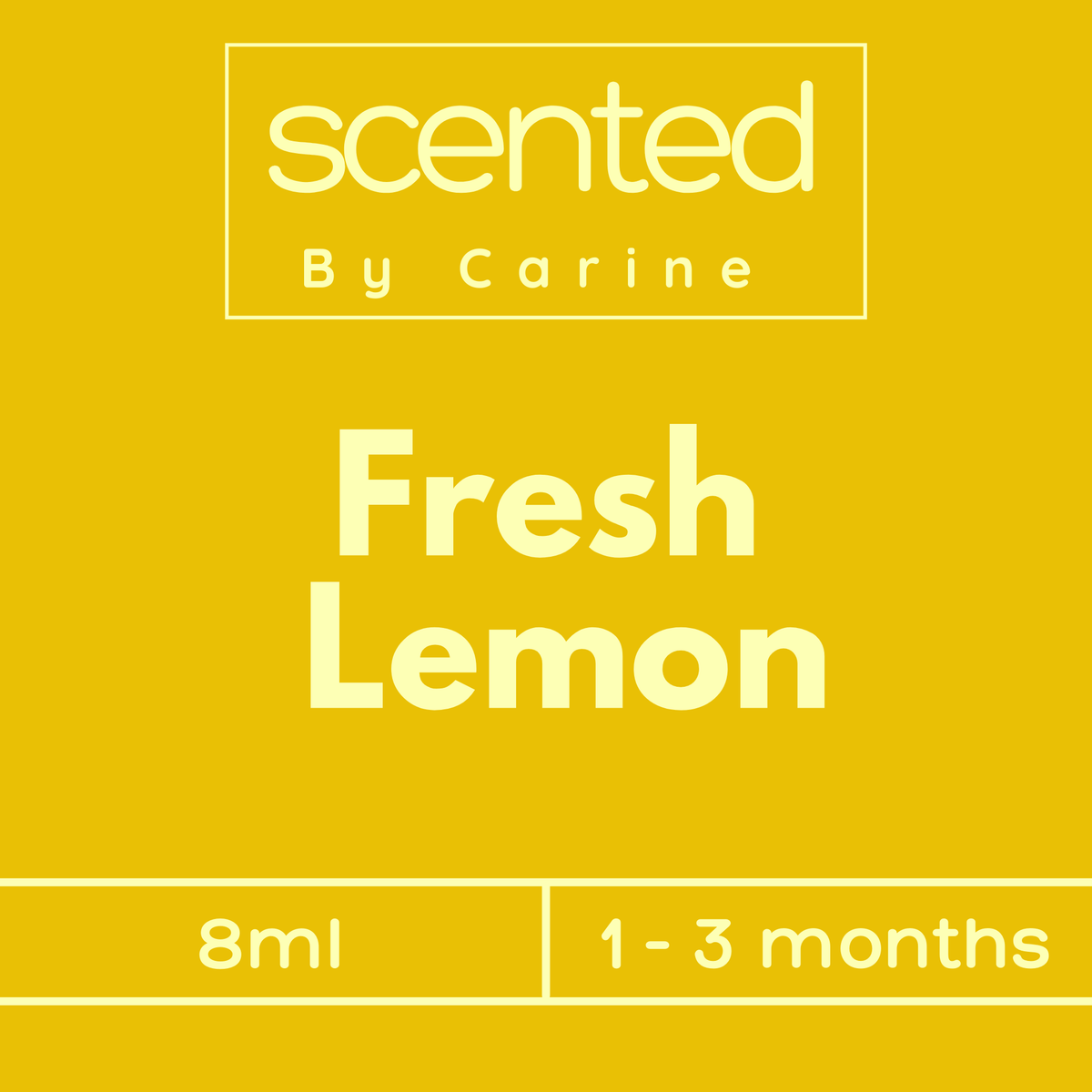 Fresh Lemon-Car Diffuser-Scented by Carine Car Air Freshener Diffuser