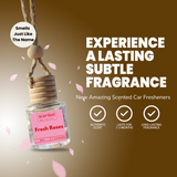 Fresh Roses-Car Diffuser-Scented by Carine Car Air Freshener Diffuser