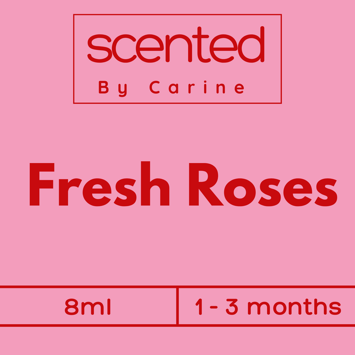 Fresh Roses-Car Diffuser-Scented by Carine Car Air Freshener Diffuser
