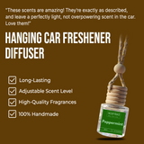 Peppermint-Car Diffuser-Scented by Carine Car Air Freshener Diffuser