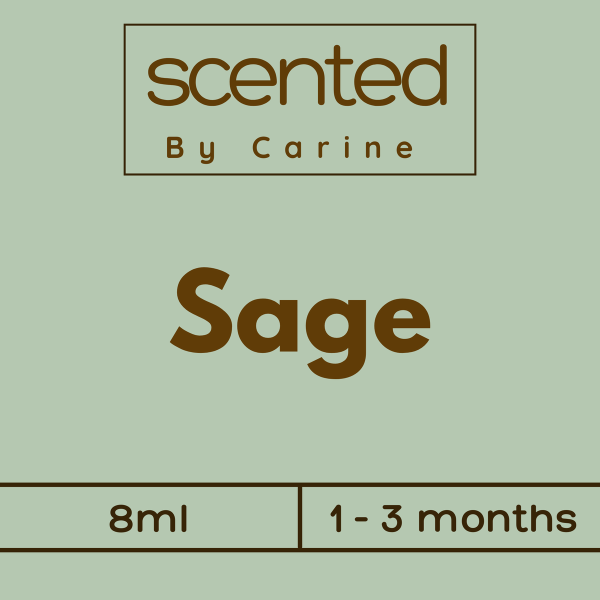 Sage-Car Diffuser-Scented by Carine Car Air Freshener Diffuser