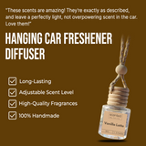 Vanilla Latte-Car Diffuser-Scented by Carine Car Air Freshener Diffuser