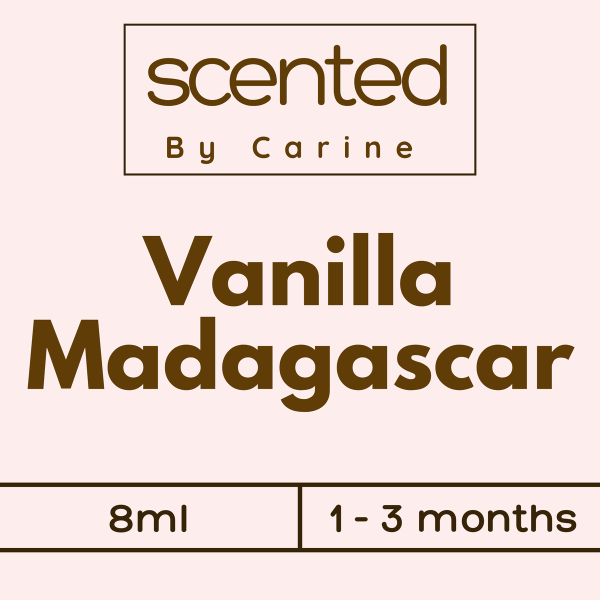 Vanilla Madagascar-Car Diffuser-Scented by Carine Car Air Freshener Diffuser