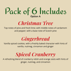 Winter Holiday Scented Car Fresheners