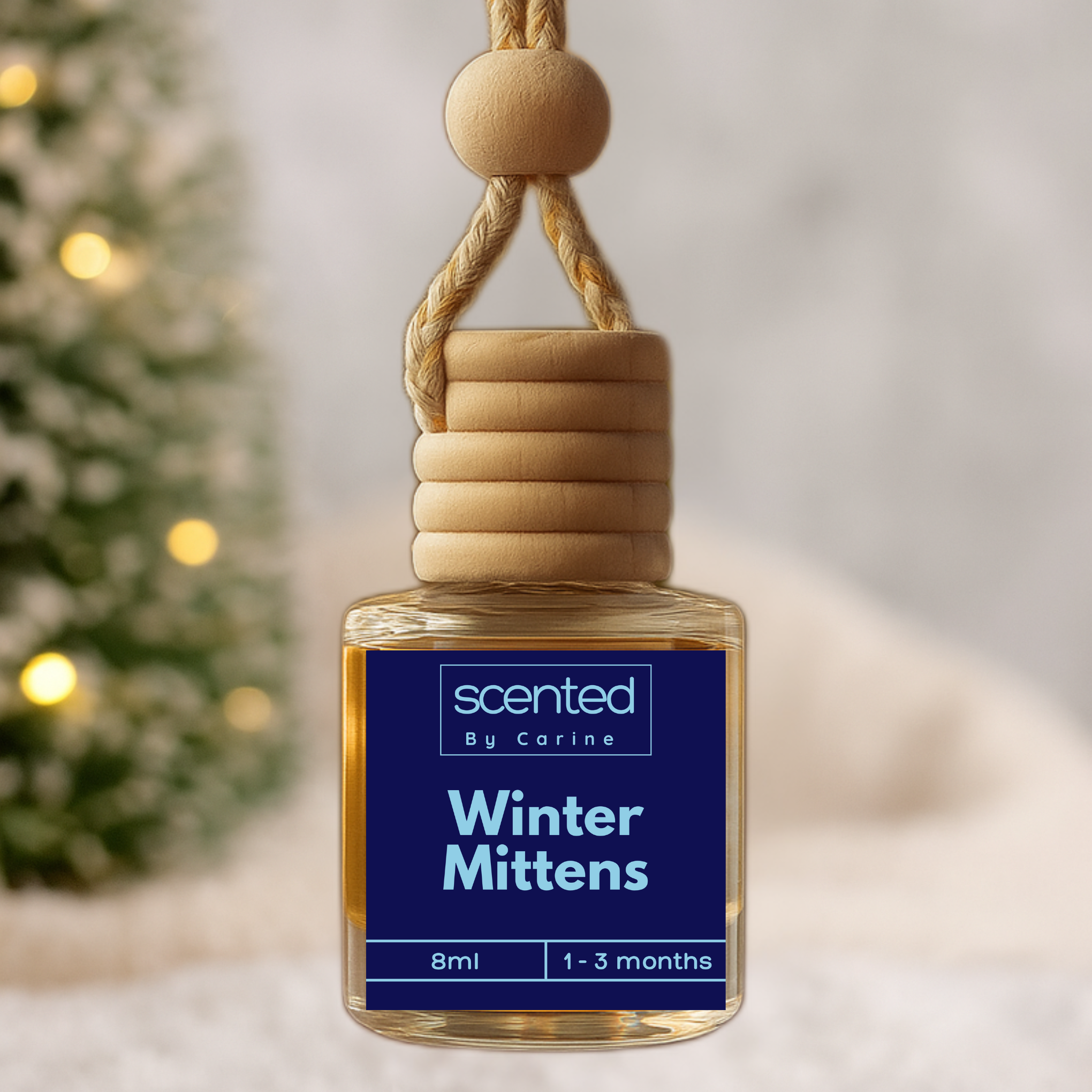 Winter Holiday Scented Car Fresheners