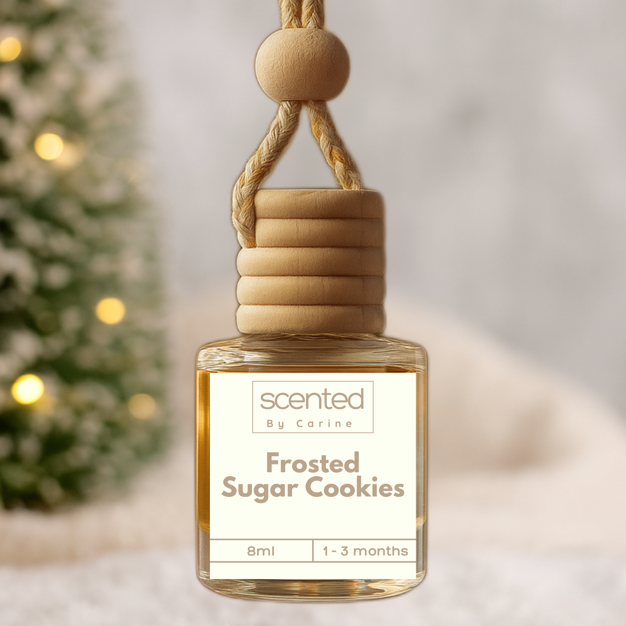 Winter Holiday Scented Car Fresheners