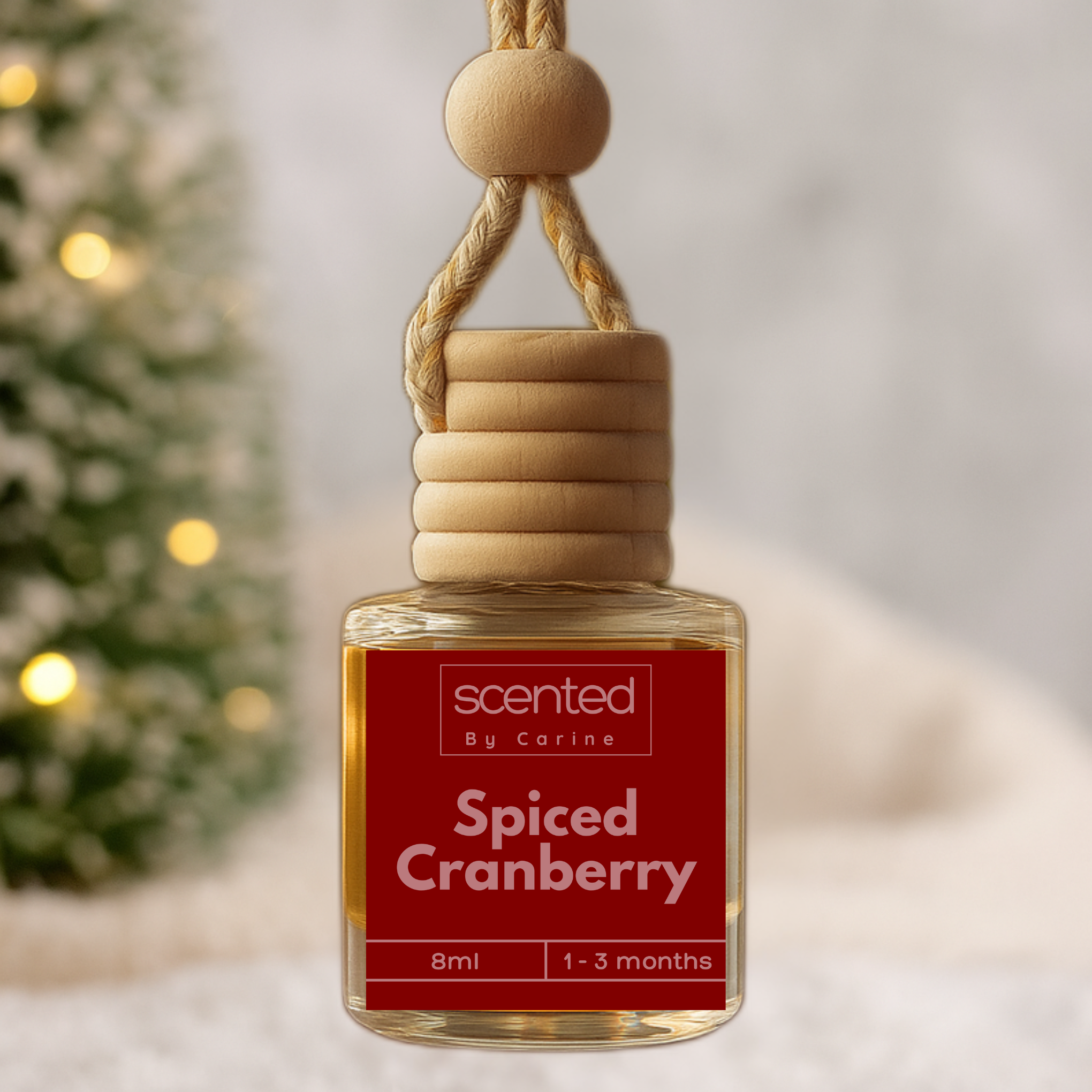 Winter Holiday Scented Car Fresheners