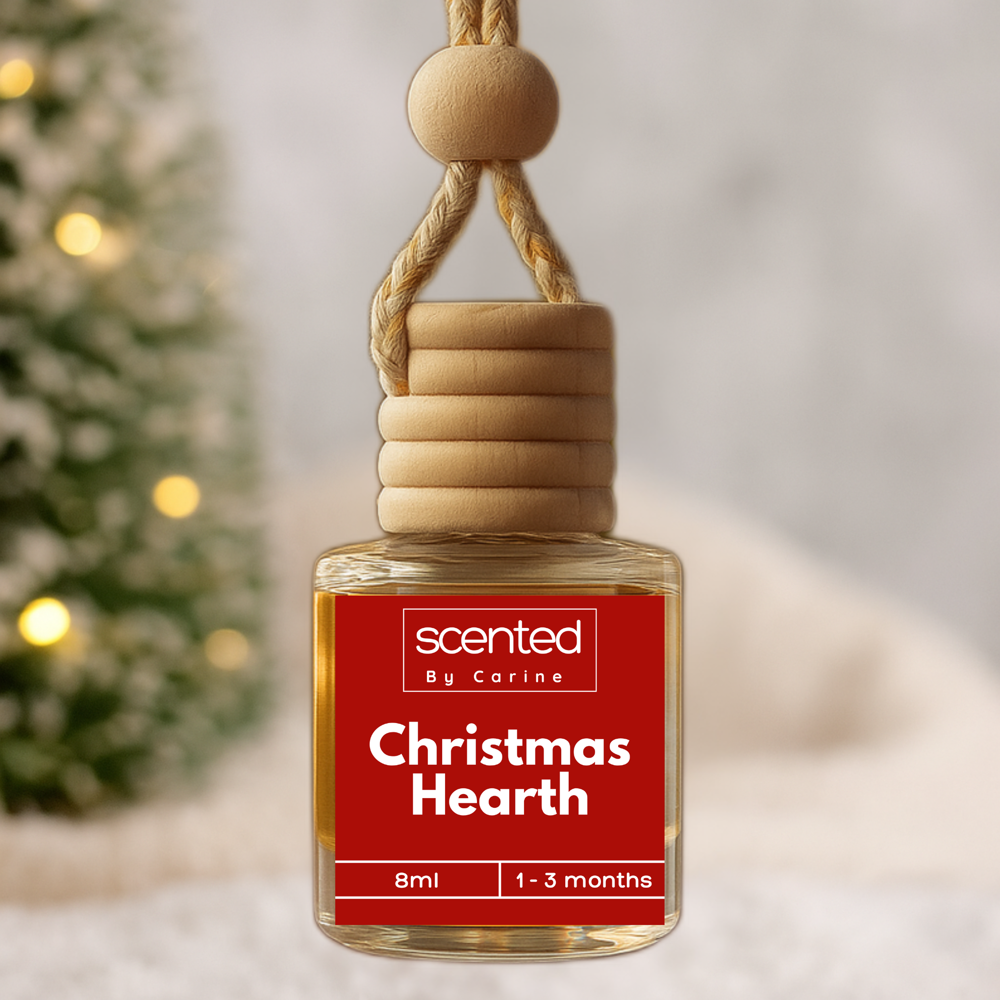 Winter Holiday Scented Car Fresheners