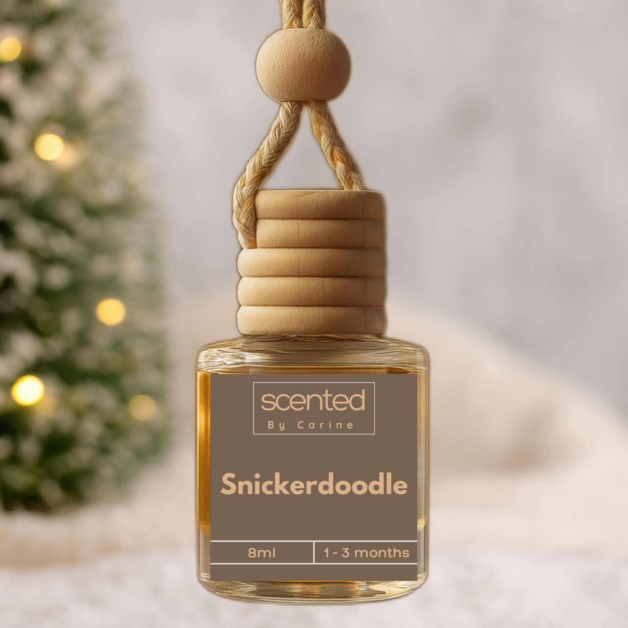 Winter Holiday Scented Car Fresheners