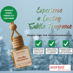Winter Holiday Scented Car Fresheners