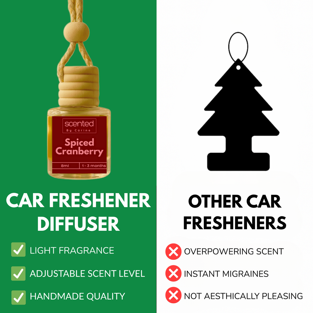 Winter Holiday Scented Car Fresheners