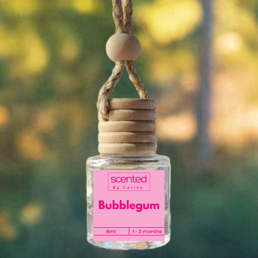 Bubblegum-Car Diffuser-Scented by Carine Car Air Freshener Diffuser
