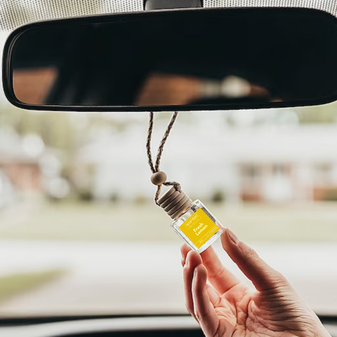 Fresh Lemon-Car Diffuser-Scented by Carine Car Air Freshener Diffuser