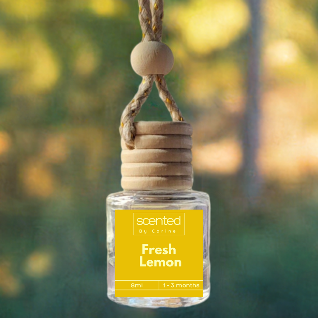 Fresh Lemon-Car Diffuser-Scented by Carine Car Air Freshener Diffuser