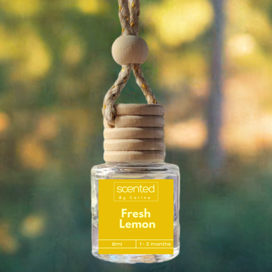 Fresh Lemon-Car Diffuser-Scented by Carine Car Air Freshener Diffuser