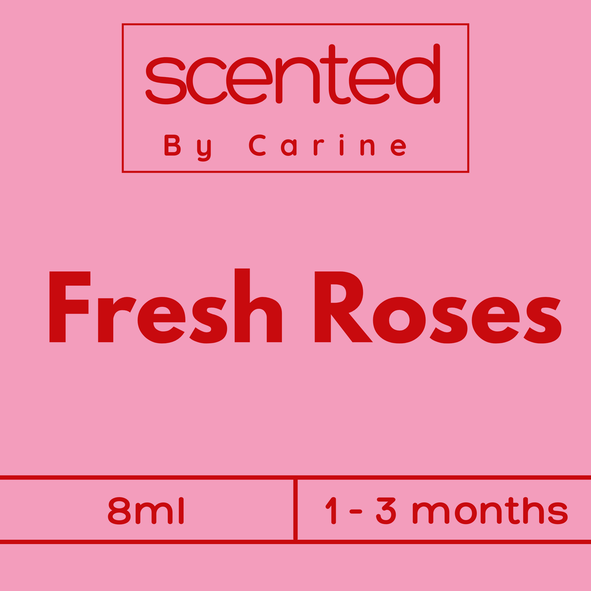Fresh Roses-Car Diffuser-Scented by Carine Car Air Freshener Diffuser