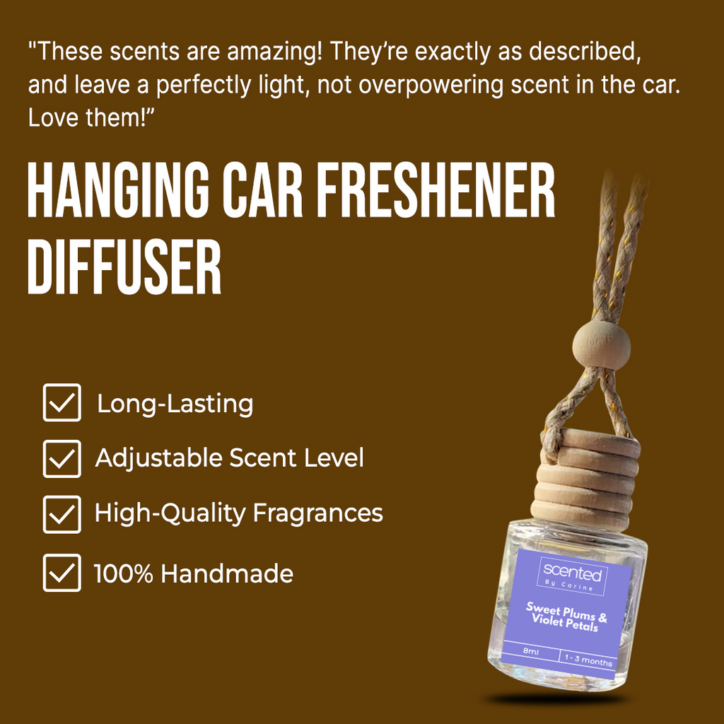 Janeiro Car Fresheners-Car Diffuser-Scented by Carine Car Air Freshener Diffuser