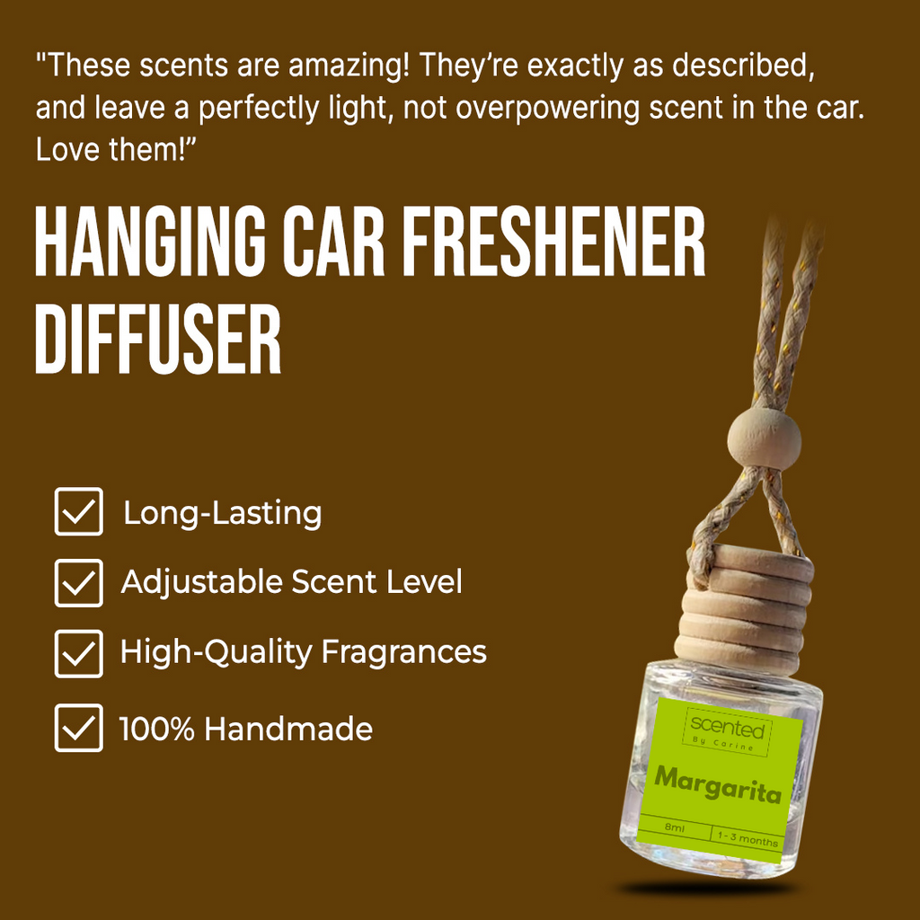 Margarita-Car Diffuser-Scented by Carine Car Air Freshener Diffuser