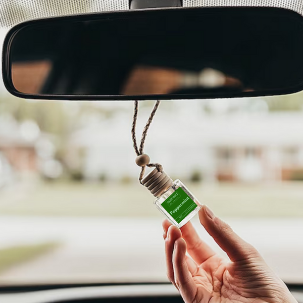 Peppermint-Car Diffuser-Scented by Carine Car Air Freshener Diffuser