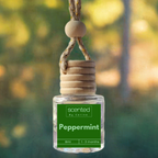 Peppermint-Car Diffuser-Scented by Carine Car Air Freshener Diffuser
