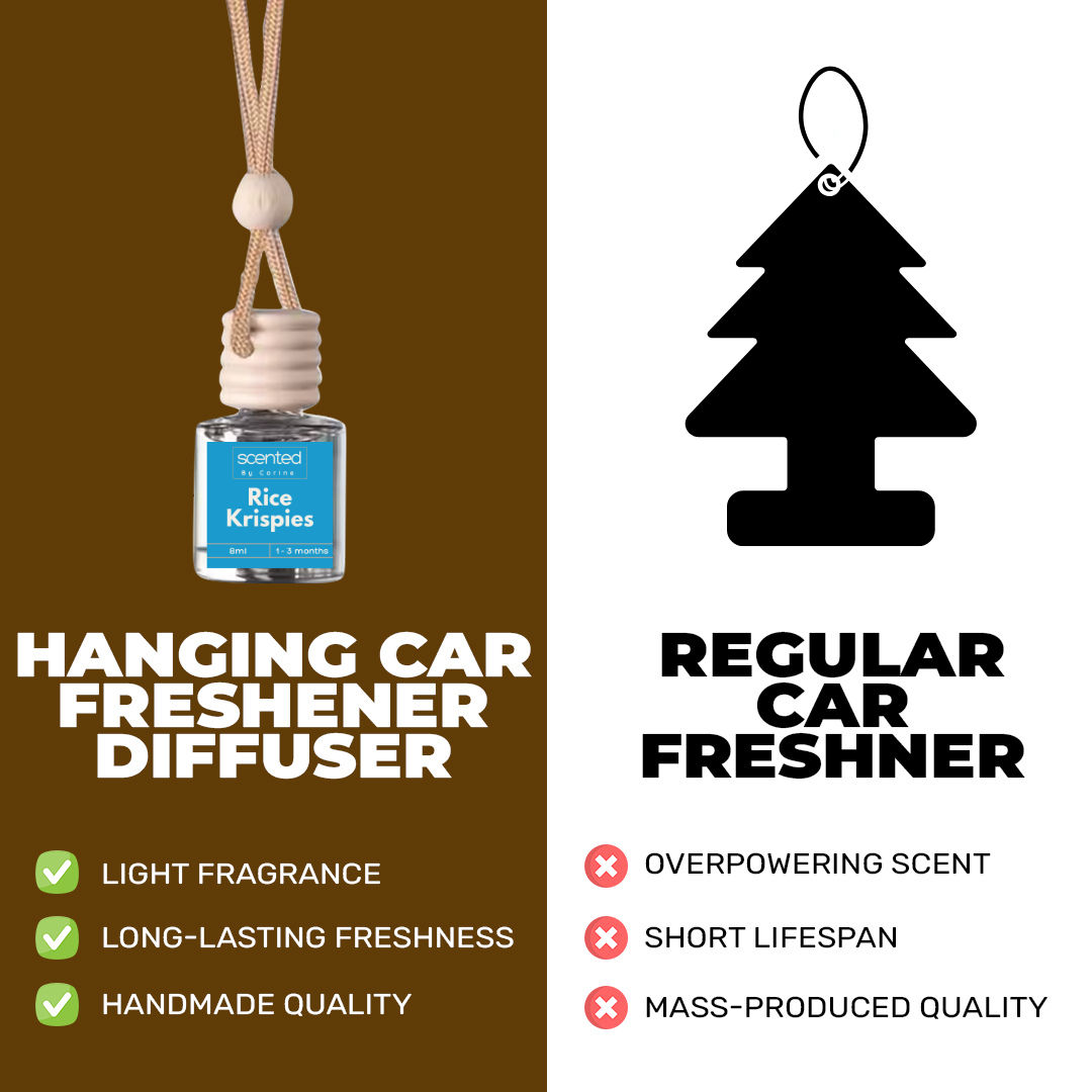 Rice Krispies-Car Diffuser-Scented by Carine Car Air Freshener Diffuser