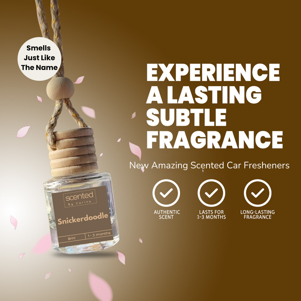 Snickerdoodle-Car Diffuser-Scented by Carine Car Air Freshener Diffuser